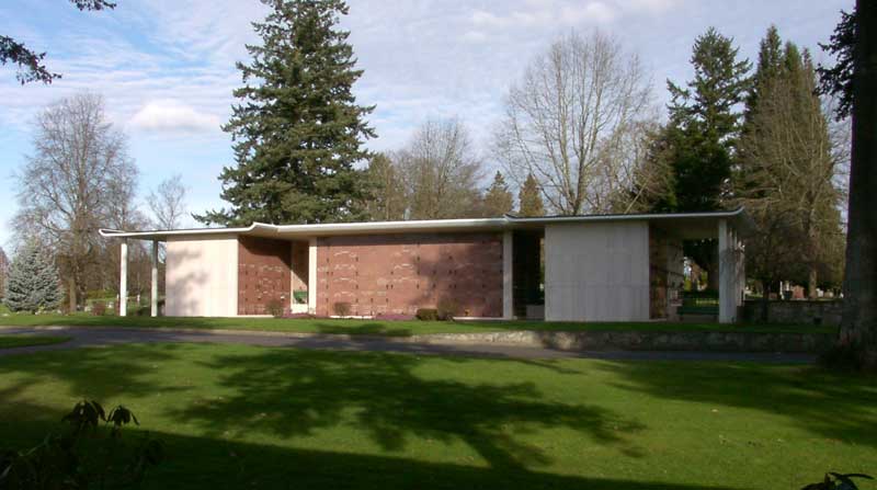 Crescent Grove Mausoleum Yard Tigard OR Mausoleum & Cremation Services